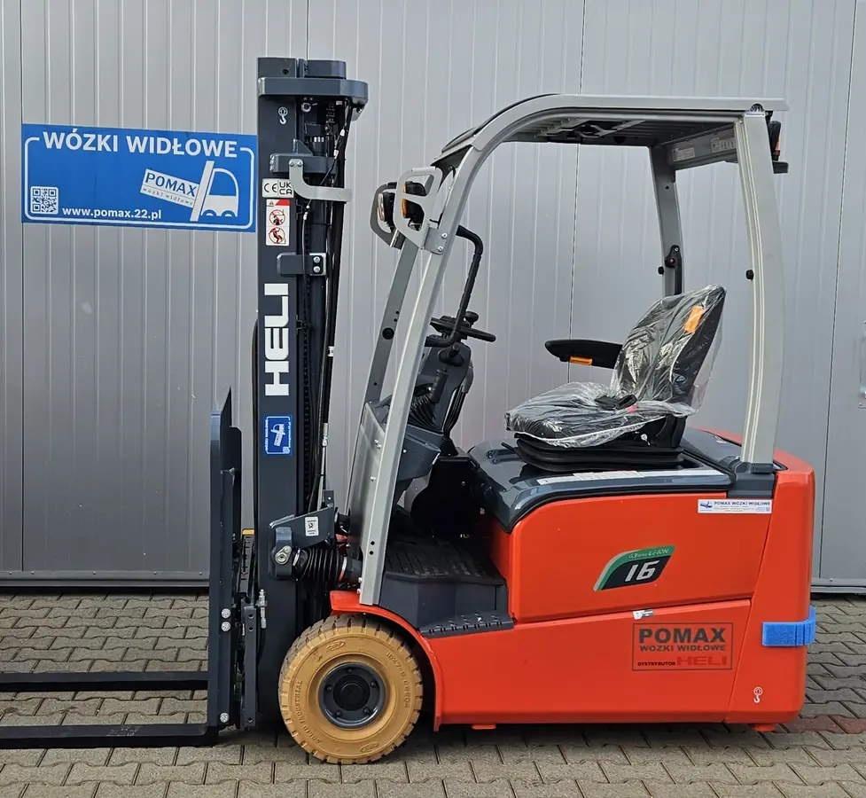 Nowy elektryczny wózek widłowy HELI CPD16SQ-A6LIG3-S, Li-Ion 1,6 T